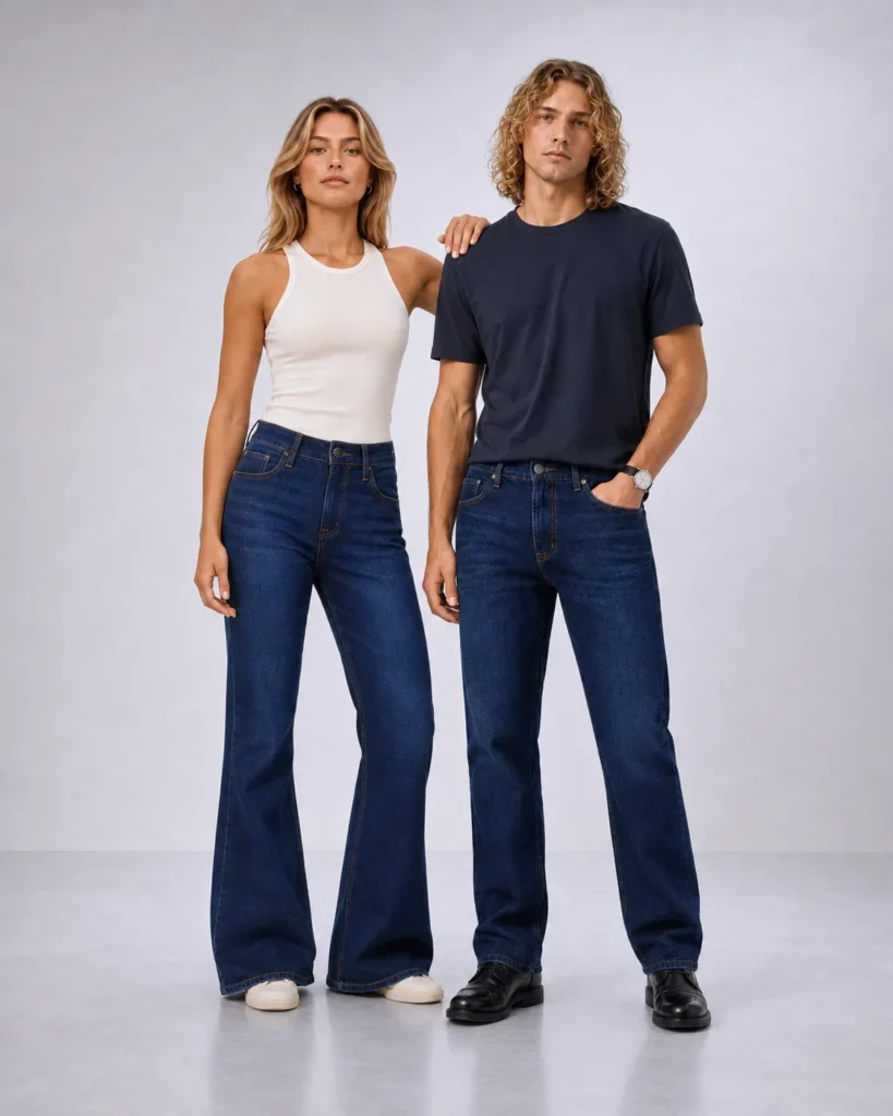 Deep Sea Harmony | Couple Combo Boot Cut + Deep Sea Regular